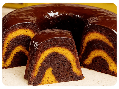 Marble Cake Choco-Carrot