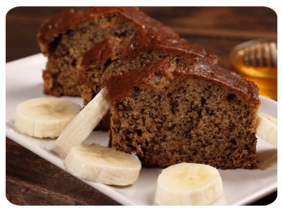 Banana Cake Cinnamon Twist